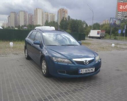 Синій Мазда 6, об'ємом двигуна 1.8 л та пробігом 210 тис. км за 3800 $, фото 1 на Automoto.ua