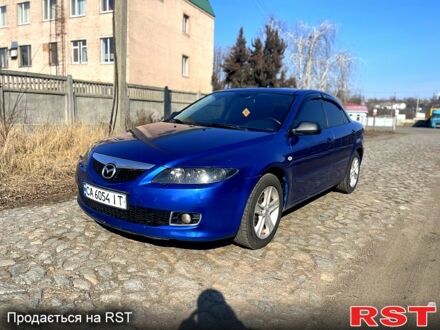 Синій Мазда 6, об'ємом двигуна 2 л та пробігом 360 тис. км за 5000 $, фото 1 на Automoto.ua