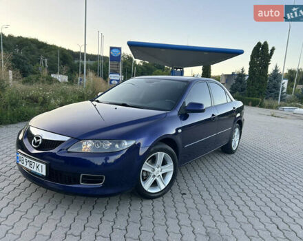 Синий Мазда 6, объемом двигателя 1.8 л и пробегом 182 тыс. км за 4700 $, фото 1 на Automoto.ua