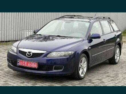 Синій Мазда 6, об'ємом двигуна 2 л та пробігом 352 тис. км за 1600 $, фото 1 на Automoto.ua