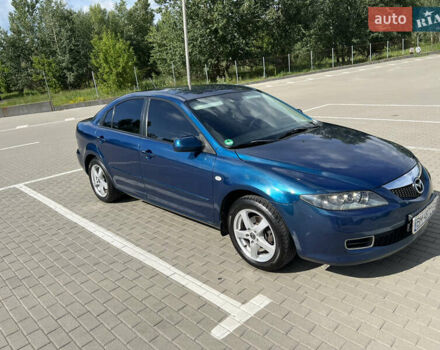 Синий Мазда 6, объемом двигателя 1.8 л и пробегом 236 тыс. км за 4900 $, фото 1 на Automoto.ua