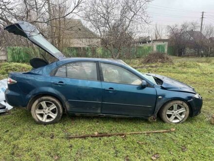 Синий Мазда 6, объемом двигателя 1.8 л и пробегом 190 тыс. км за 700 $, фото 1 на Automoto.ua