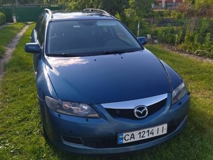 Синій Мазда 6, об'ємом двигуна 2 л та пробігом 230 тис. км за 5000 $, фото 1 на Automoto.ua
