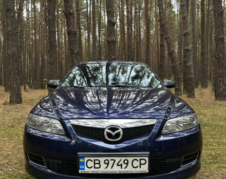 Синий Мазда 6, объемом двигателя 1.8 л и пробегом 263 тыс. км за 4700 $, фото 1 на Automoto.ua