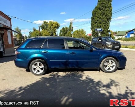 Синій Мазда 6, об'ємом двигуна 2 л та пробігом 261 тис. км за 4900 $, фото 1 на Automoto.ua