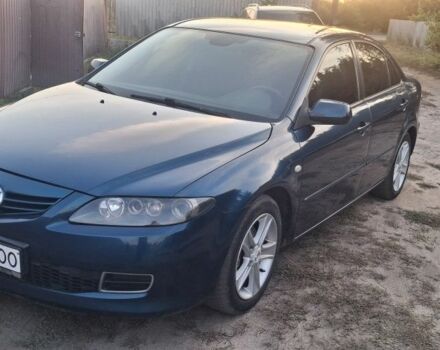 Синий Мазда 6, объемом двигателя 2 л и пробегом 183 тыс. км за 5087 $, фото 1 на Automoto.ua