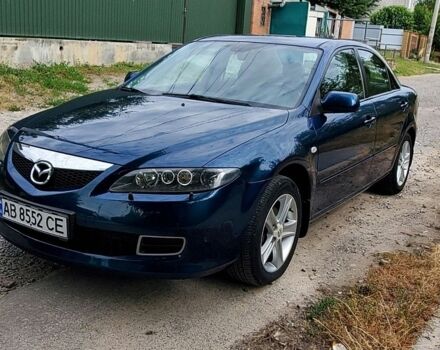 Синий Мазда 6, объемом двигателя 2 л и пробегом 170 тыс. км за 4999 $, фото 1 на Automoto.ua