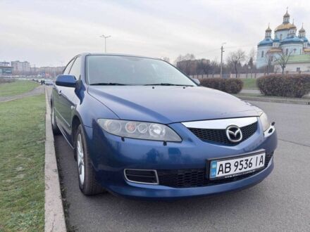 Синій Мазда 6, об'ємом двигуна 2 л та пробігом 280 тис. км за 5000 $, фото 1 на Automoto.ua