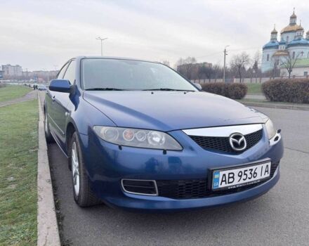Синий Мазда 6, объемом двигателя 2 л и пробегом 280 тыс. км за 5000 $, фото 1 на Automoto.ua
