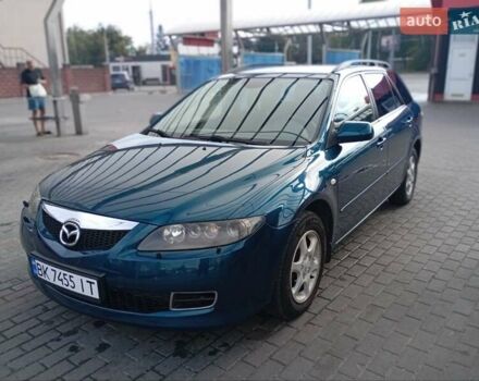 Синій Мазда 6, об'ємом двигуна 2 л та пробігом 239 тис. км за 6100 $, фото 1 на Automoto.ua