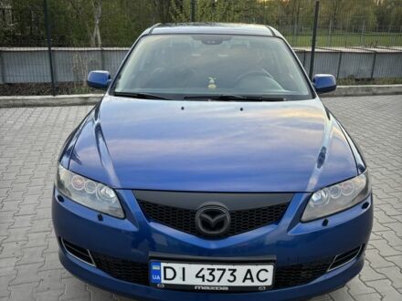 Синий Мазда 6, объемом двигателя 2.3 л и пробегом 255 тыс. км за 2900 $, фото 1 на Automoto.ua