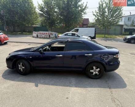 Синий Мазда 6, объемом двигателя 2 л и пробегом 348 тыс. км за 3200 $, фото 1 на Automoto.ua