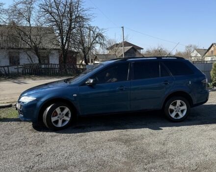 Синий Мазда 6, объемом двигателя 2 л и пробегом 402 тыс. км за 2248 $, фото 1 на Automoto.ua