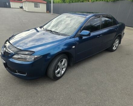 Синий Мазда 6, объемом двигателя 1.8 л и пробегом 211 тыс. км за 6034 $, фото 1 на Automoto.ua