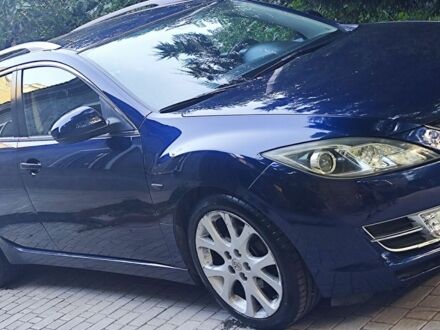 Синій Мазда 6, об'ємом двигуна 2 л та пробігом 232 тис. км за 8000 $, фото 1 на Automoto.ua