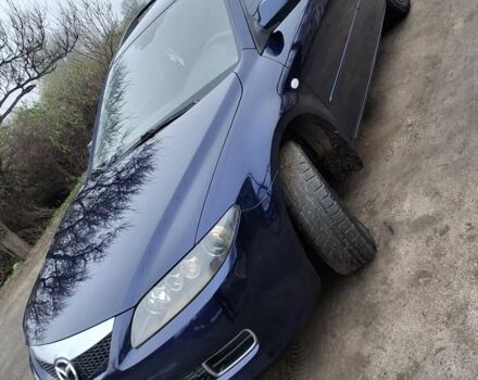 Синій Мазда 6, об'ємом двигуна 2 л та пробігом 238 тис. км за 6500 $, фото 1 на Automoto.ua