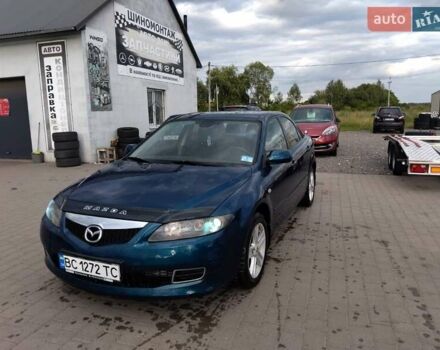 Синий Мазда 6, объемом двигателя 1.8 л и пробегом 315 тыс. км за 5350 $, фото 1 на Automoto.ua