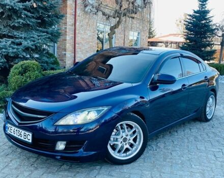Синій Мазда 6, об'ємом двигуна 2 л та пробігом 200 тис. км за 7500 $, фото 1 на Automoto.ua