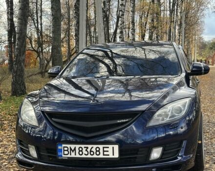 Синий Мазда 6, объемом двигателя 2 л и пробегом 52 тыс. км за 7000 $, фото 1 на Automoto.ua