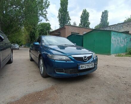 Синій Мазда 6, об'ємом двигуна 2 л та пробігом 190 тис. км за 4546 $, фото 1 на Automoto.ua