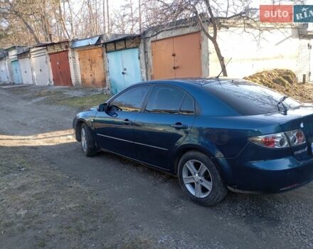 Синий Мазда 6, объемом двигателя 2 л и пробегом 240 тыс. км за 4300 $, фото 1 на Automoto.ua