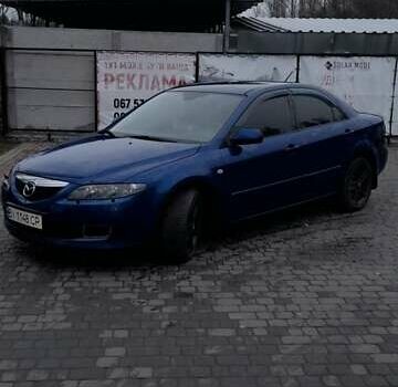 Синій Мазда 6, об'ємом двигуна 2 л та пробігом 270 тис. км за 4700 $, фото 1 на Automoto.ua