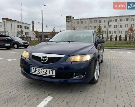 Синий Мазда 6, объемом двигателя 1.8 л и пробегом 211 тыс. км за 5500 $, фото 1 на Automoto.ua