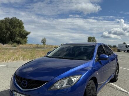 Синий Мазда 6, объемом двигателя 2 л и пробегом 245 тыс. км за 4597 $, фото 1 на Automoto.ua