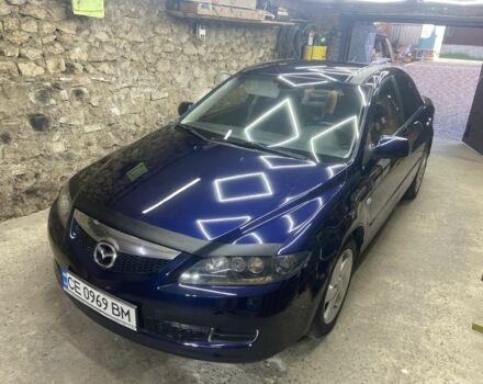 Синий Мазда 6, объемом двигателя 1.8 л и пробегом 214 тыс. км за 4011 $, фото 1 на Automoto.ua