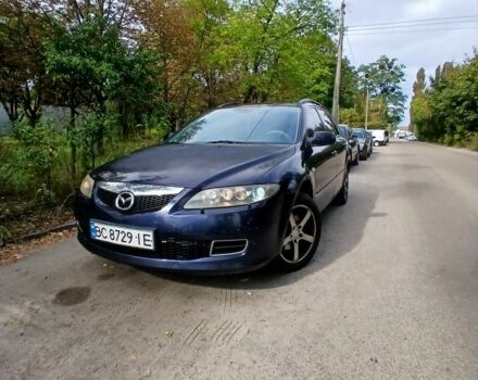 Синій Мазда 6, об'ємом двигуна 2 л та пробігом 350 тис. км за 5100 $, фото 1 на Automoto.ua
