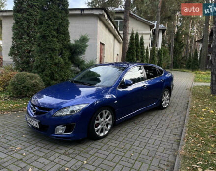 Синий Мазда 6, объемом двигателя 2 л и пробегом 298 тыс. км за 6100 $, фото 1 на Automoto.ua