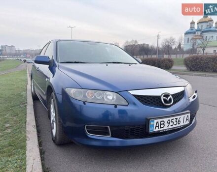 Синий Мазда 6, объемом двигателя 2 л и пробегом 281 тыс. км за 5000 $, фото 1 на Automoto.ua