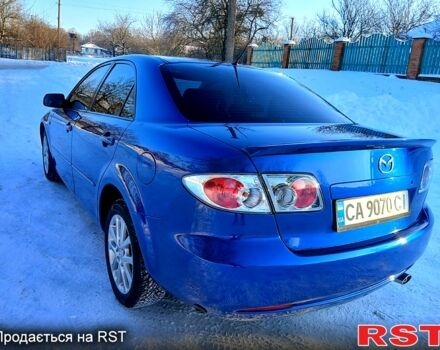Синий Мазда 6, объемом двигателя 1.8 л и пробегом 36000 тыс. км за 4800 $, фото 1 на Automoto.ua