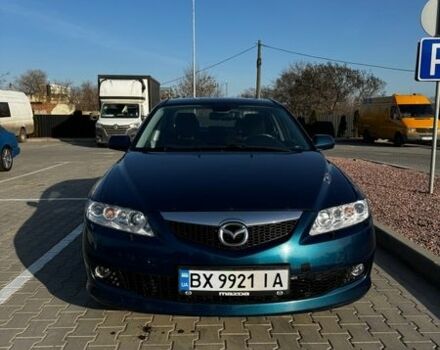 Синій Мазда 6, об'ємом двигуна 2 л та пробігом 192 тис. км за 5200 $, фото 1 на Automoto.ua