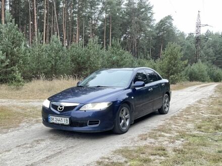 Синій Мазда 6, об'ємом двигуна 2 л та пробігом 336 тис. км за 4500 $, фото 1 на Automoto.ua