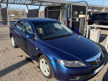 Синій Мазда 6, об'ємом двигуна 2 л та пробігом 230 тис. км за 5400 $, фото 1 на Automoto.ua