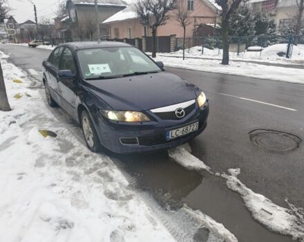 Синій Мазда 6, об'ємом двигуна 2 л та пробігом 247 тис. км за 2500 $, фото 1 на Automoto.ua