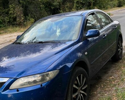 Синий Мазда 6, объемом двигателя 2.3 л и пробегом 300 тыс. км за 3500 $, фото 1 на Automoto.ua