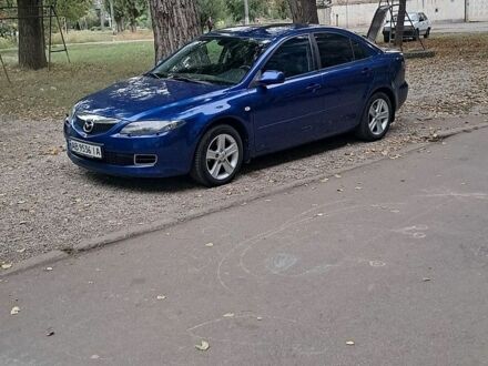 Синій Мазда 6, об'ємом двигуна 2 л та пробігом 285 тис. км за 5600 $, фото 1 на Automoto.ua