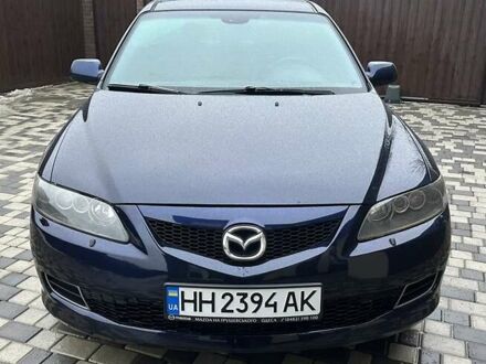 Синий Мазда 6, объемом двигателя 2 л и пробегом 183 тыс. км за 5700 $, фото 1 на Automoto.ua