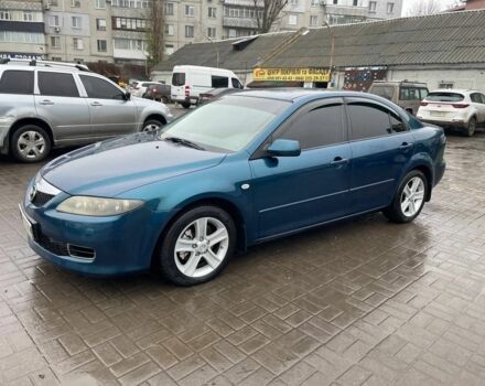 Синий Мазда 6, объемом двигателя 2 л и пробегом 280 тыс. км за 4900 $, фото 1 на Automoto.ua