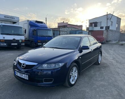 Синий Мазда 6, объемом двигателя 2 л и пробегом 150 тыс. км за 3999 $, фото 1 на Automoto.ua