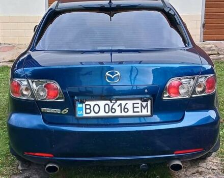 Синий Мазда 6, объемом двигателя 2 л и пробегом 253 тыс. км за 5300 $, фото 1 на Automoto.ua