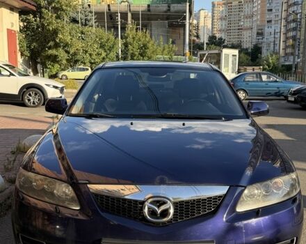 Синий Мазда 6, объемом двигателя 2.3 л и пробегом 195 тыс. км за 5002 $, фото 1 на Automoto.ua
