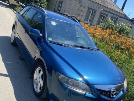 Синій Мазда 6, об'ємом двигуна 2 л та пробігом 3 тис. км за 3300 $, фото 1 на Automoto.ua