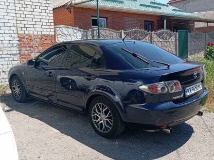 Синий Мазда 6, объемом двигателя 2.3 л и пробегом 185 тыс. км за 5602 $, фото 1 на Automoto.ua