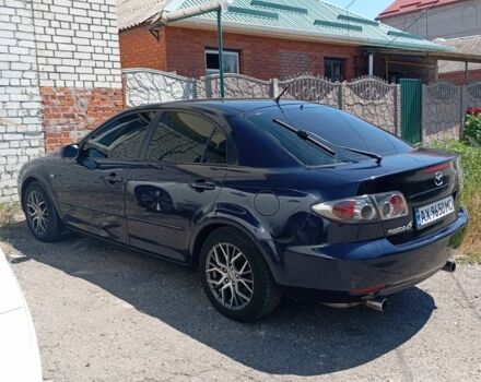 Синий Мазда 6, объемом двигателя 2.3 л и пробегом 185 тыс. км за 5596 $, фото 1 на Automoto.ua