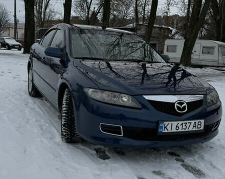 Синій Мазда 6, об'ємом двигуна 2 л та пробігом 219 тис. км за 5500 $, фото 1 на Automoto.ua