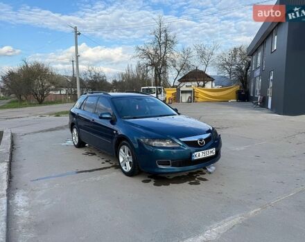 Синий Мазда 6, объемом двигателя 1.8 л и пробегом 303 тыс. км за 4600 $, фото 1 на Automoto.ua