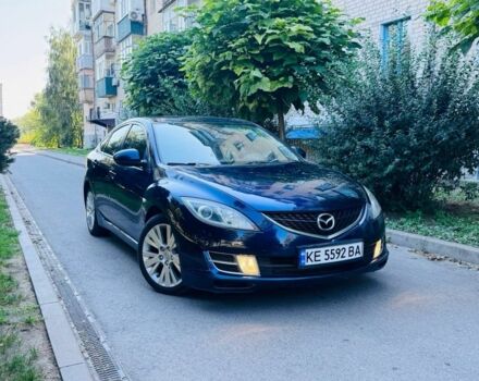 Синій Мазда 6, об'ємом двигуна 2 л та пробігом 180 тис. км за 6543 $, фото 1 на Automoto.ua